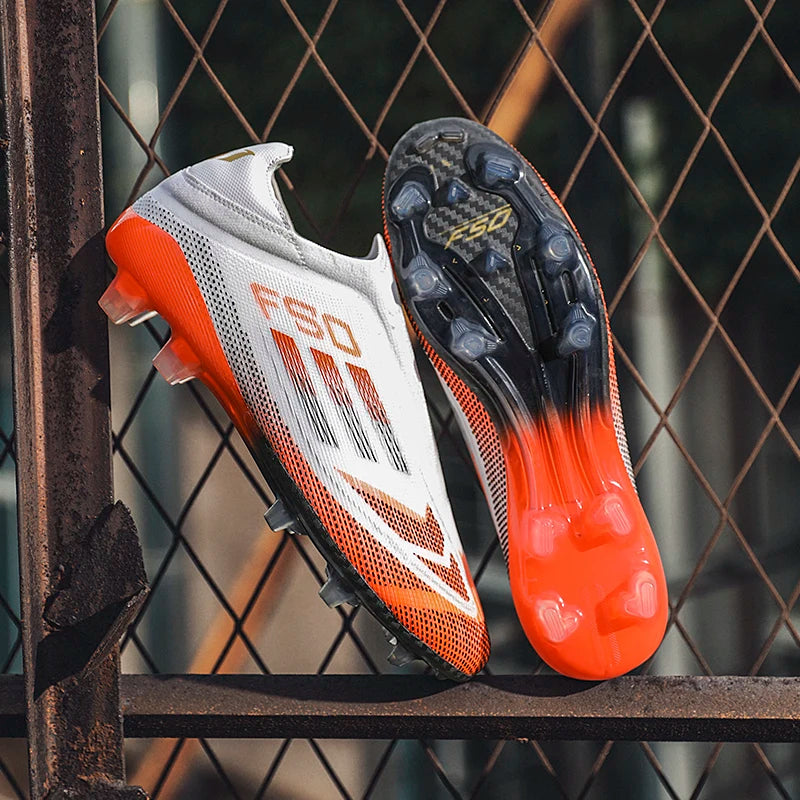 New Low Cut Men Soccer Shoes Fast Training FG Professional Football Field Boot Society Unisex Cleats High Quality Football Shoes