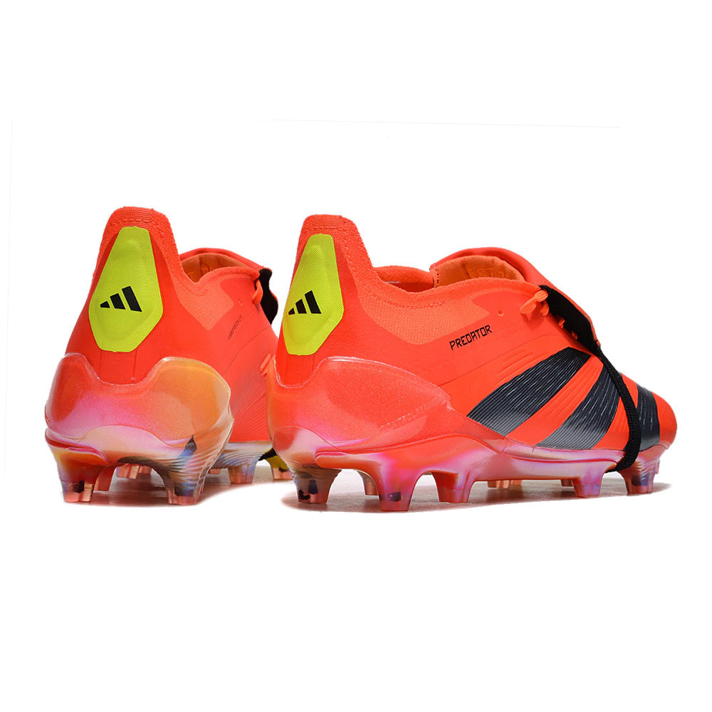 D PREDATOR ELITE FT FG BOOTS FG Zapatos de fútbol FG de punto completo de 24 generaciones super a anti