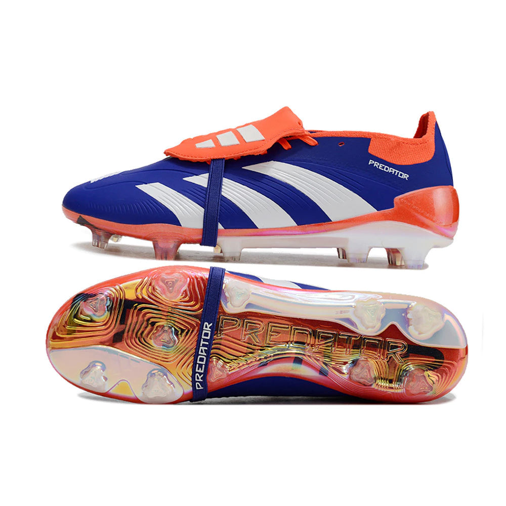 AD Predator Elite Tongue FG Falcon 24 cap cap azul rojo nuevo césped entrenamiento zapatos de fútbol 40-45