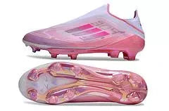 AD F50 rosa antideslizante FG zapatos de fútbol Eur40-45