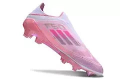 AD F50 rosa antideslizante FG zapatos de fútbol Eur40-45
