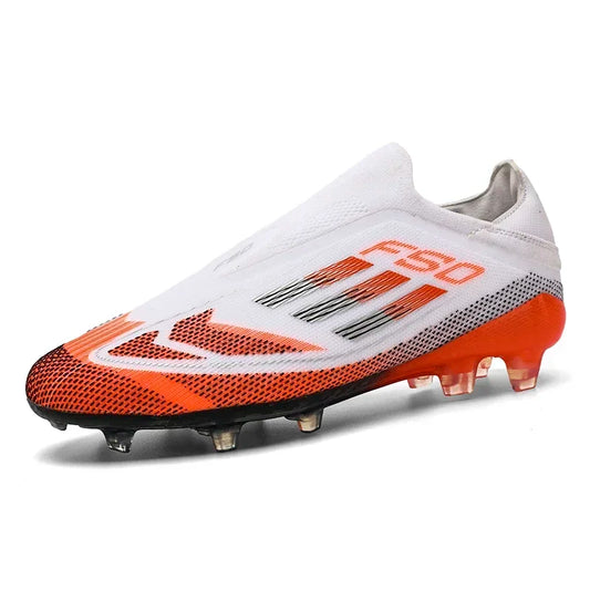 New Low Cut Men Soccer Shoes Fast Training FG Professional Football Field Boot Society Unisex Cleats High Quality Football Shoes
