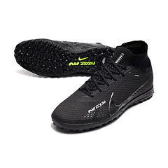 Caja de zapatos + bolsa NK Air Zoom Mercurial Superfly IX Elite TF black top zapatos de fútbol Eur40-45