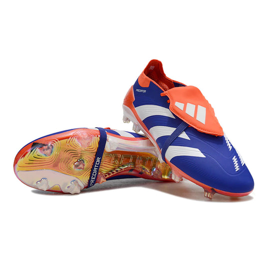 AD Predator Elite Tongue FG Falcon 24 cap cap azul rojo nuevo césped entrenamiento zapatos de fútbol 40-45
