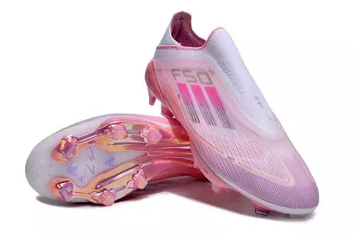 AD F50 rosa antideslizante FG zapatos de fútbol Eur40-45